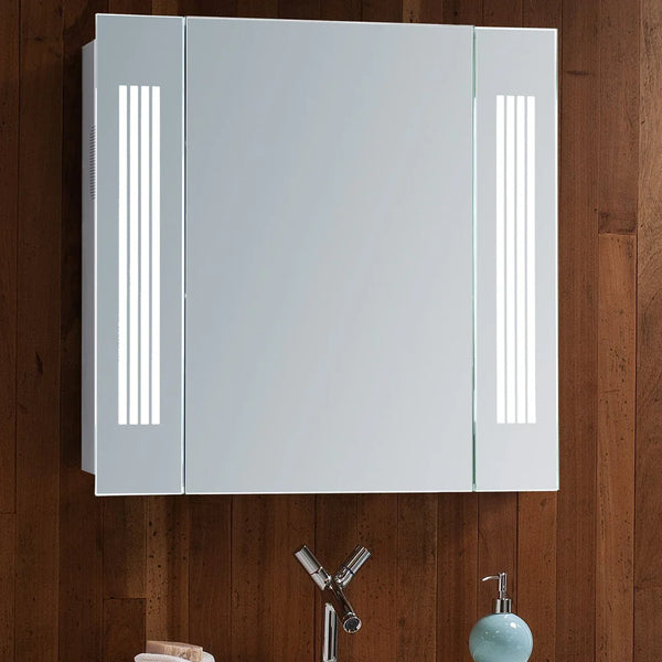 bathroom mirror cabinet with lights - Mood Living 