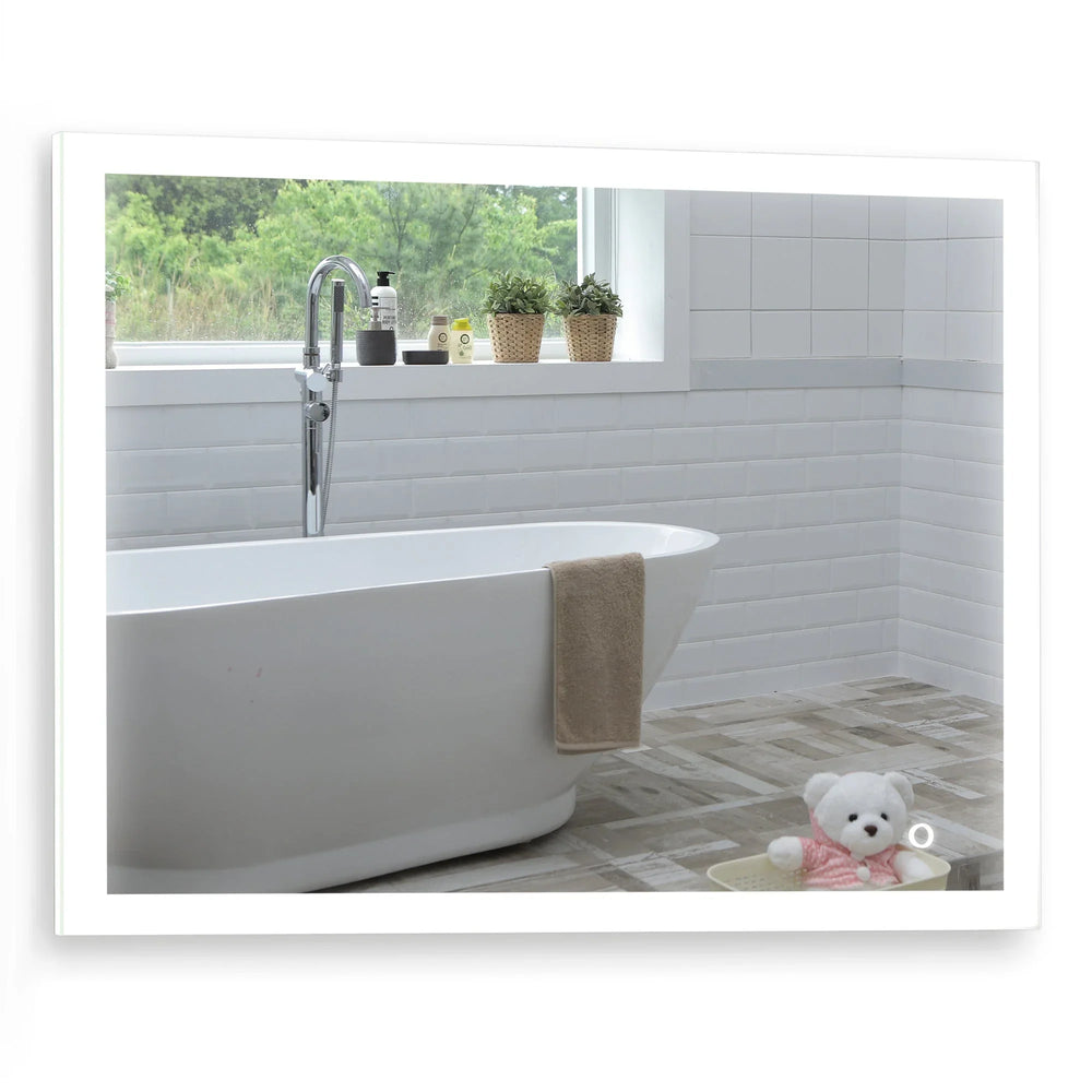 Aquarius LED Illuminated Bathroom Mirror Size-60HX80WX5.5Dcm YJ2538H - Mood Living 