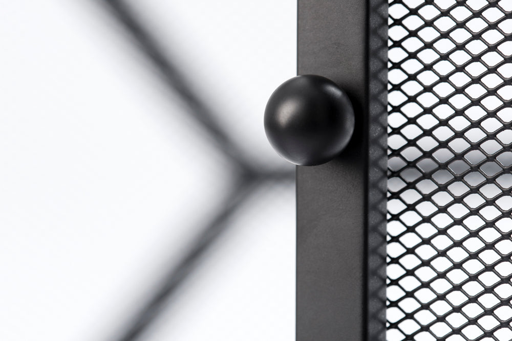 
                  
                    Superior Heavy Quality Fire Guard Screen Stove Screen H32" 955BK-M - Mood Living 
                  
                