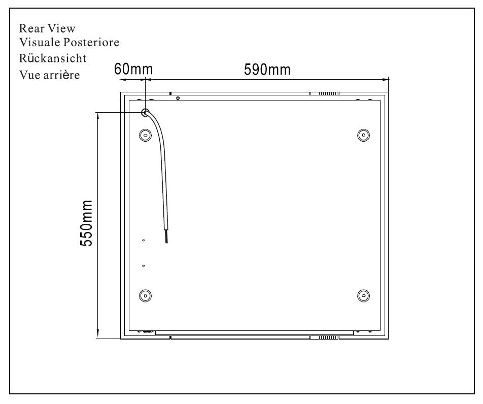 
                  
                    Atom LED Illuminated Bathroom Mirror Cabinet CABM20: Size-60Hx65Wx13.5Dcm - Mood Living 
                  
                