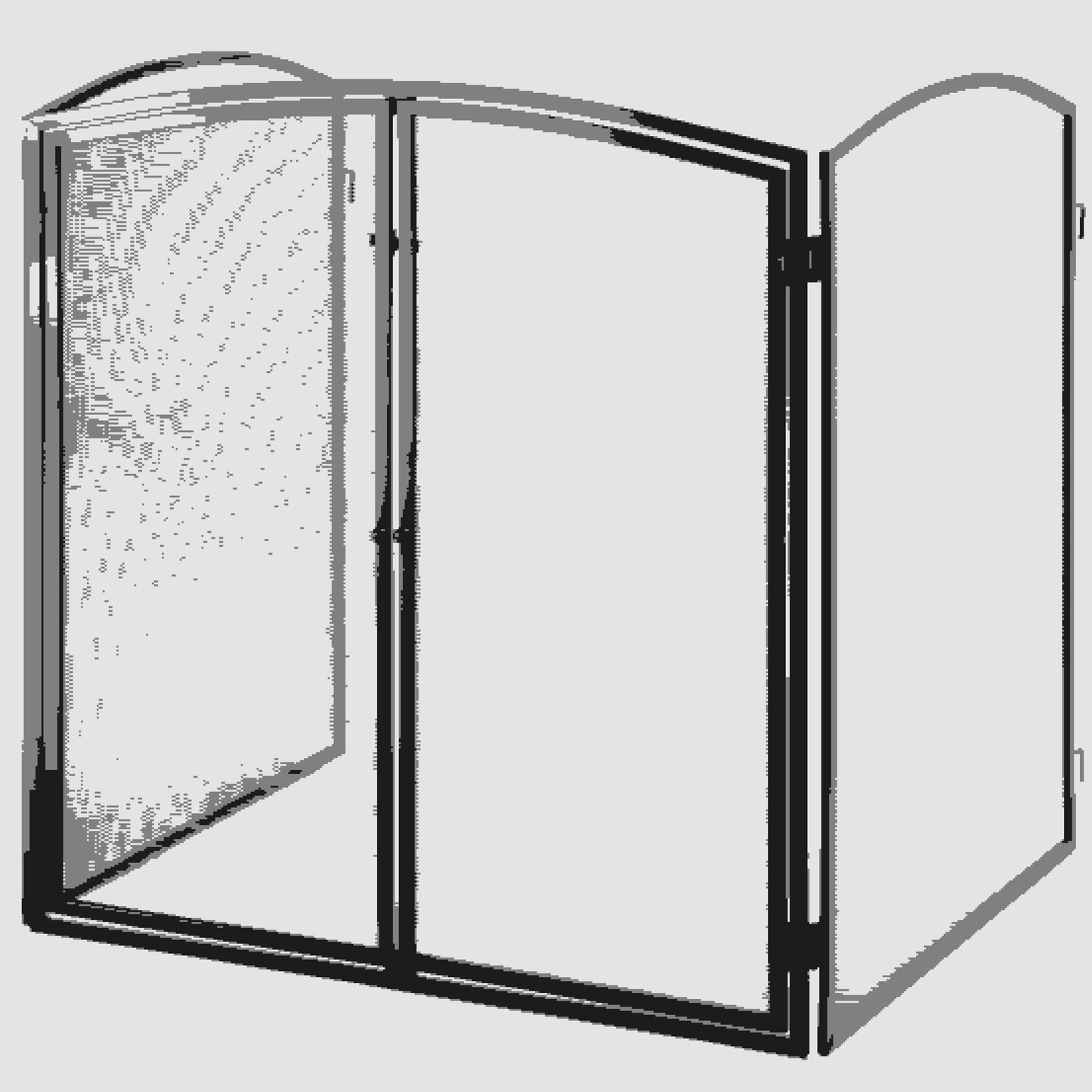 
                  
                    Superior Heavy Duty Fire Guard Screen Stove Screen H32 Plain 965BK - Mood Living 
                  
                