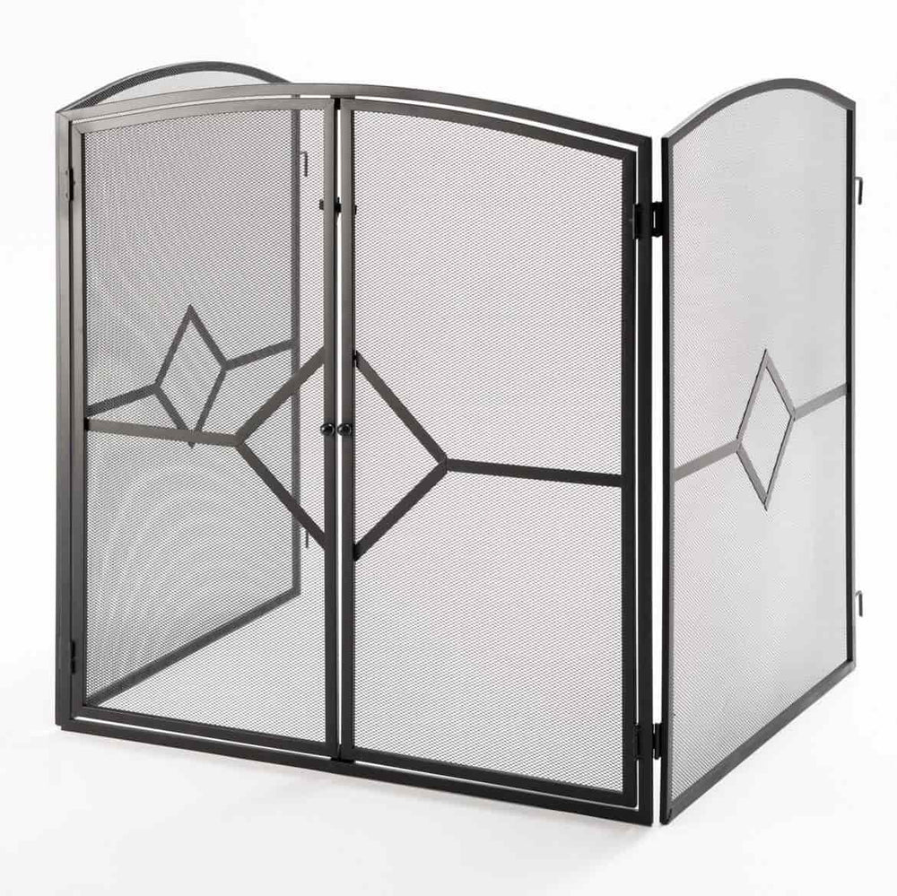 Superior Heavy Quality Fire Guard Screen Stove Screen H32